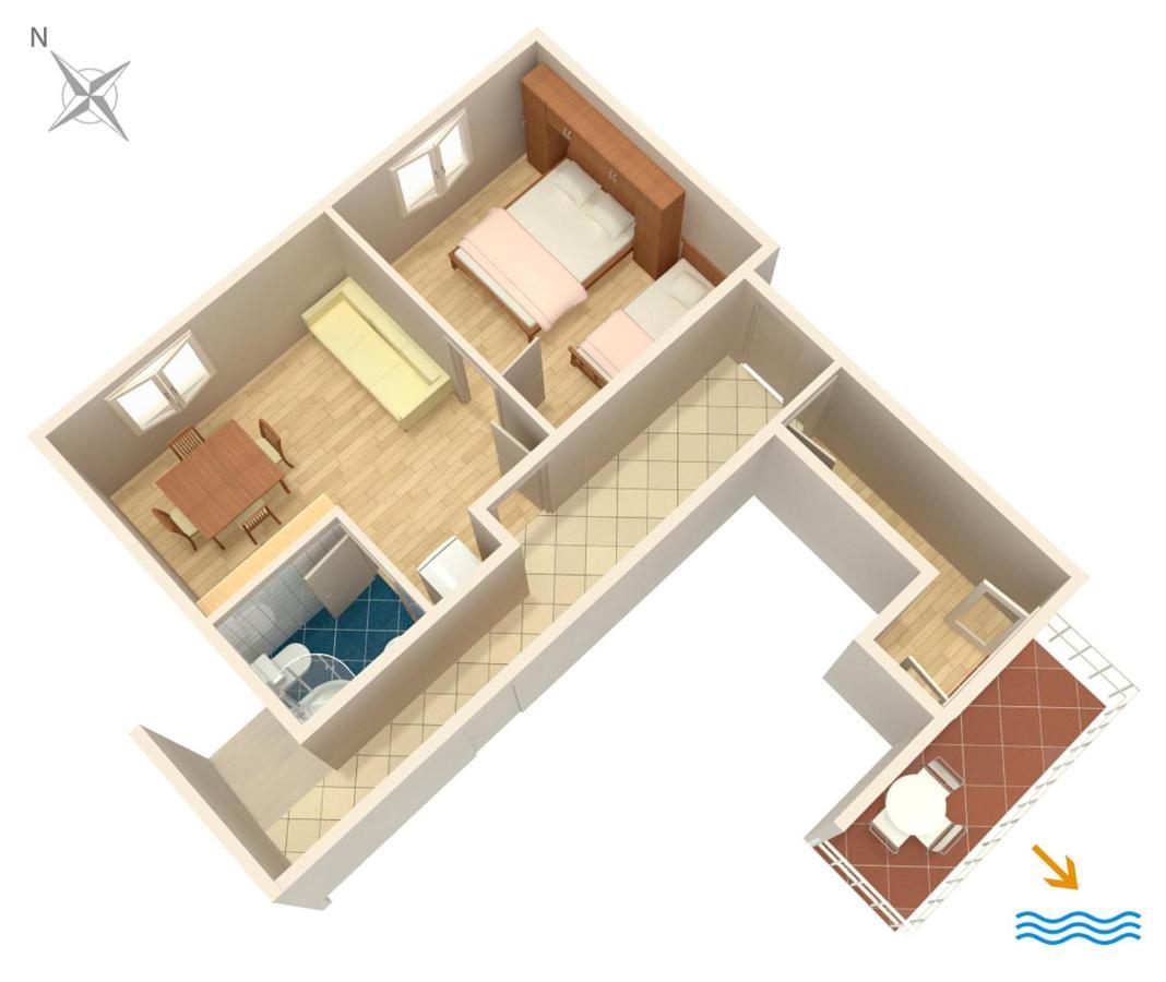 Apartments By The Sea Duce, Omis - 2731 Dugi Rat Exterior foto